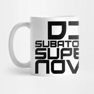 DJ Subatomic Supernova - black Mug